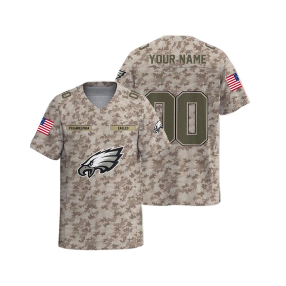 2025 Eagles Veterans Day Jersey - Grishko.com