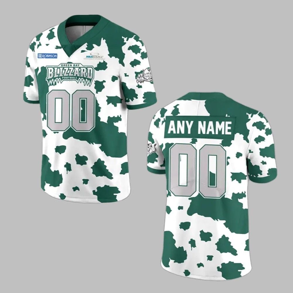 2025 GB Blizzard Dairy Night Football Jersey - Grishko.com