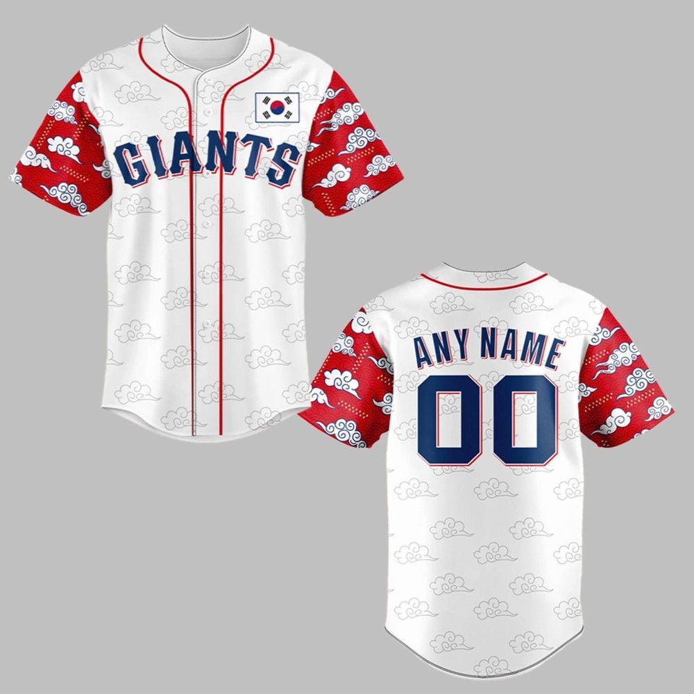 SF Giants Korean Heritage Night 2025 Jersey - Grishko.com