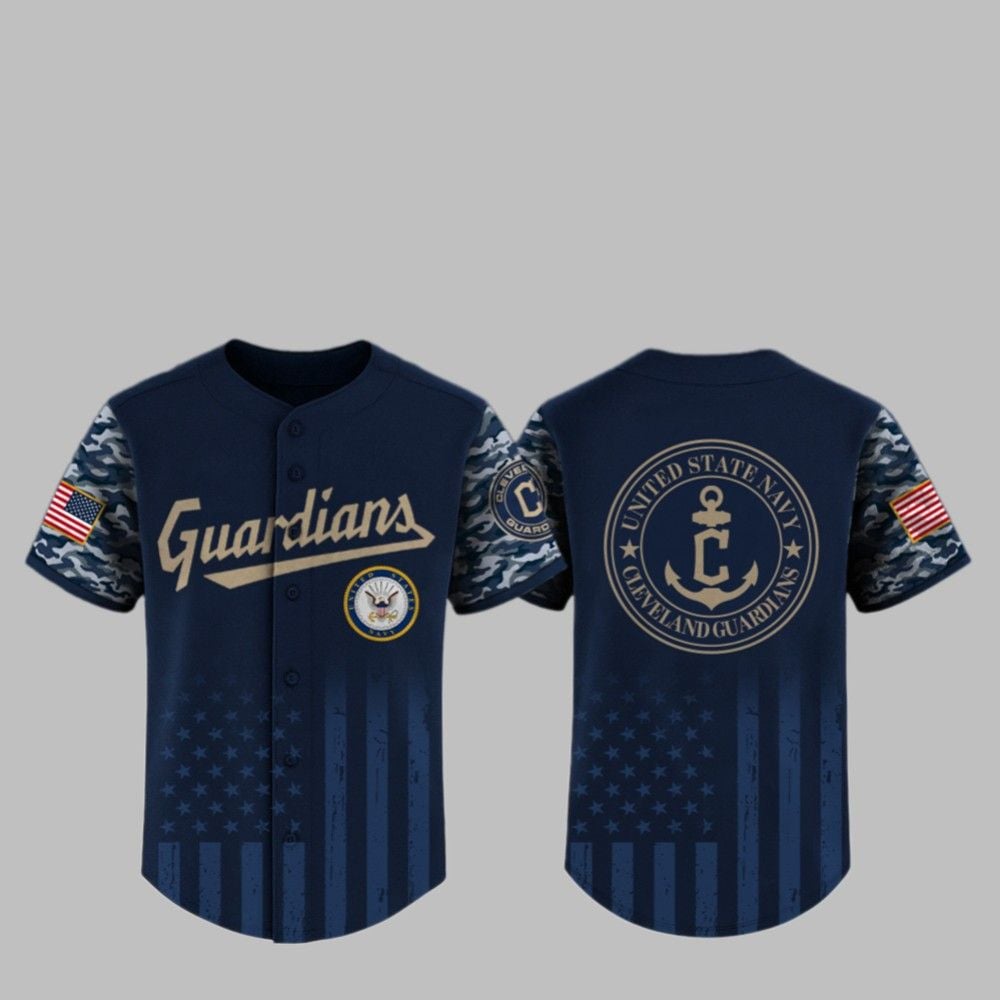 2025 Guardians US Navy Appreciation Night Jersey - Grishko.com