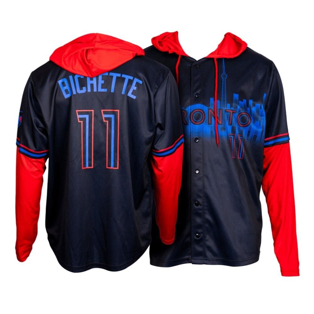 2025 Jays Vladimir Guerrero Jr City Connect Replica Hockey Jersey Giveaway - Grishko.com