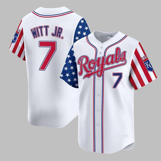 2025 KC Royals Fouth of July Jersey - Grishko.com