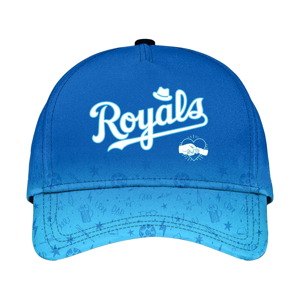 2025 KC Royals Happy Father Day Baseball Jersey Combo - Grishko.com