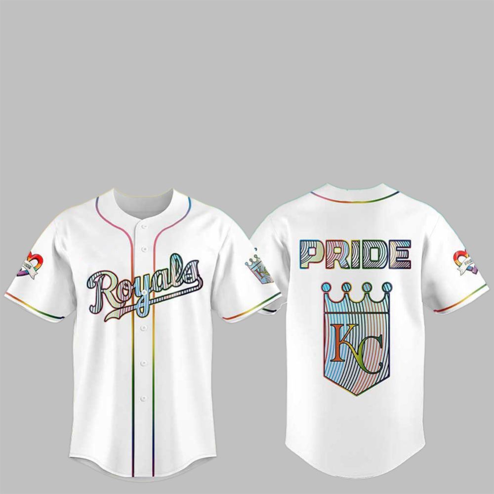 2025 KC Royals LGBTQ Pride Night Jersey - Grishko.com
