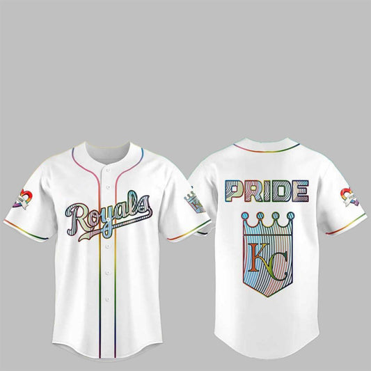 2025 KC Royals LGBTQ Pride Night Jersey - Grishko.com