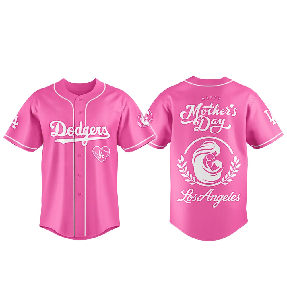 2025 Los Angeles Dodgers Happy Mother Day Jersey - Grishko.com