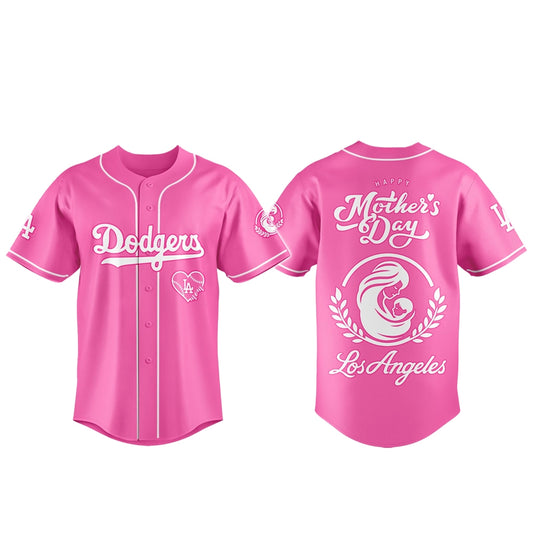2025 Los Angeles Dodgers Happy Mother Day Jersey - Grishko.com
