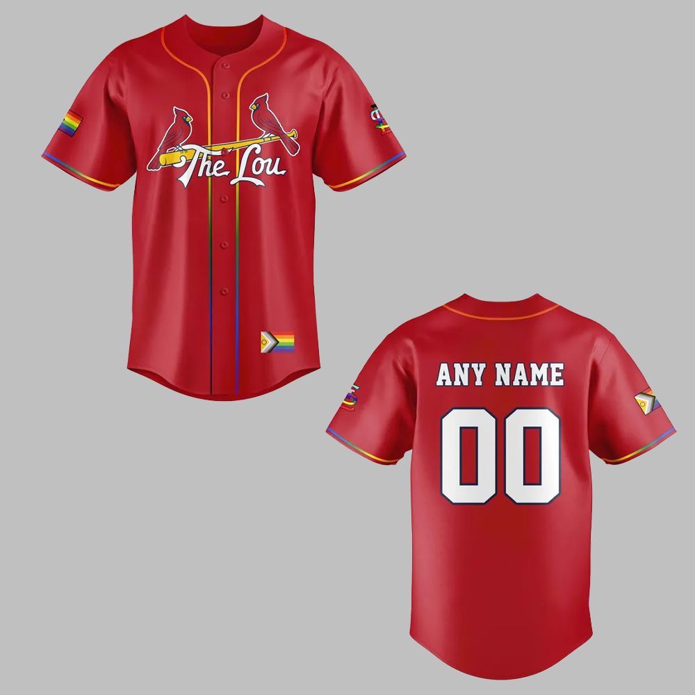 2025 Louis Cardinals Pride Night Jersey - Grishko.com
