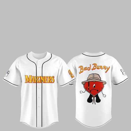 2025 Mariners Bad Bunny Jersey - Grishko.com