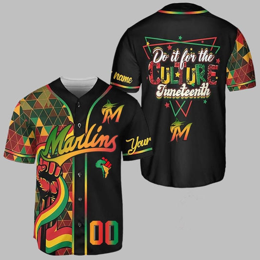 2025 Marlins Juneteenth Day Jersey - Grishko.com