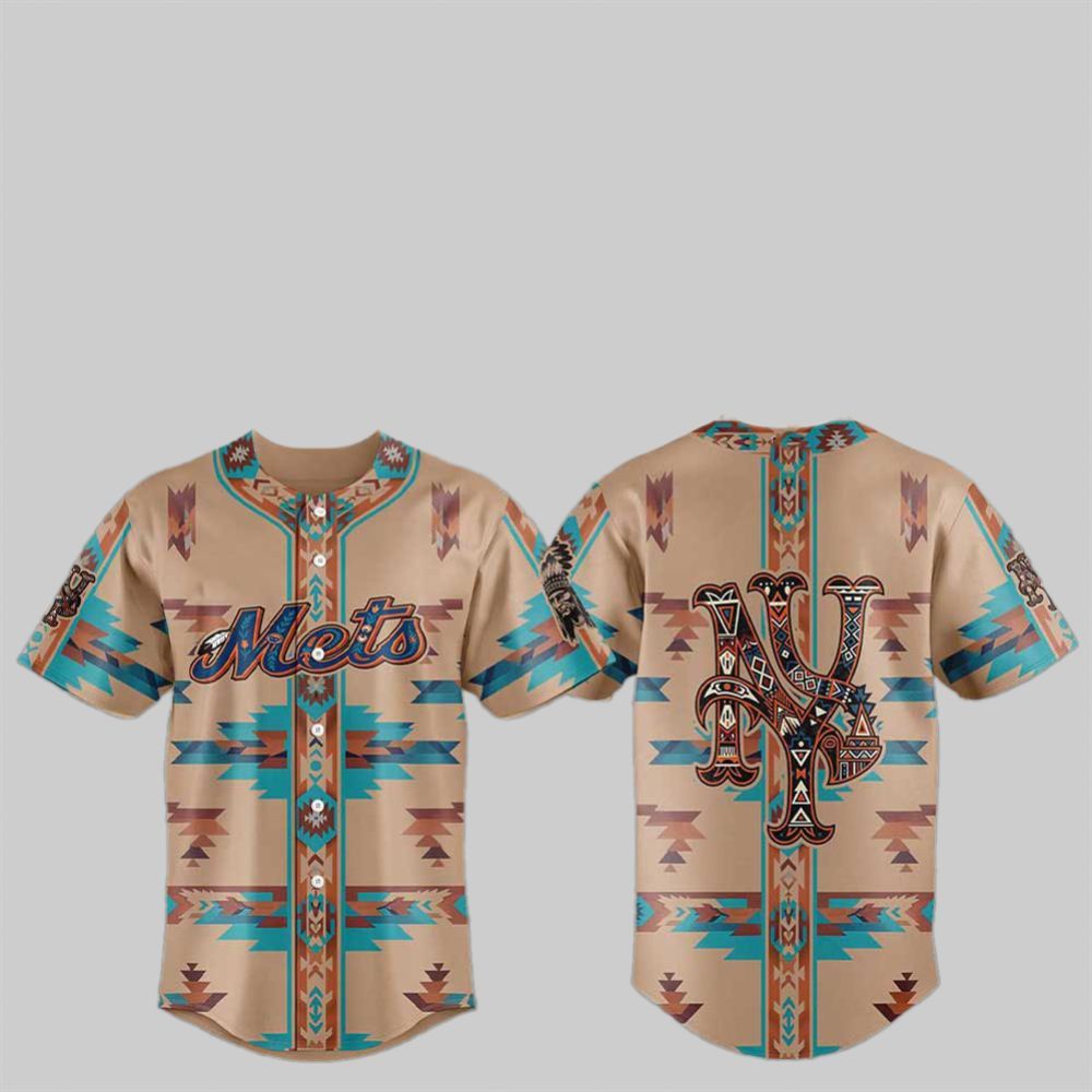 2025 Mets Native American Heritage Jersey - Grishko.com