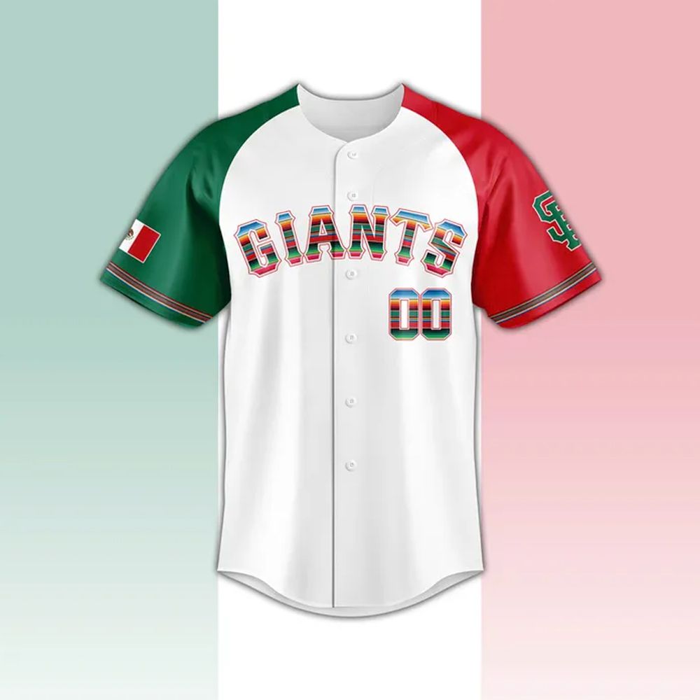 2025 Giants Mexican Heritage Night Jersey - Grishko.com