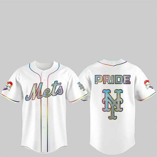 2025 NY Mets LGBTQ Pride Night Jersey - Grishko.com