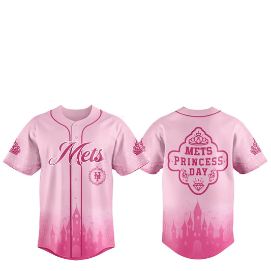 2025 NY Mets Princess Day Baseball Jersey - Grishko.com
