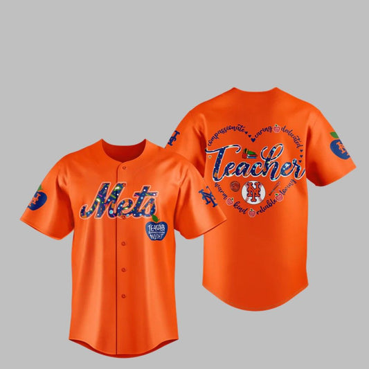 2025 NY Mets Teacher Appreciation Jersey - Grishko.com