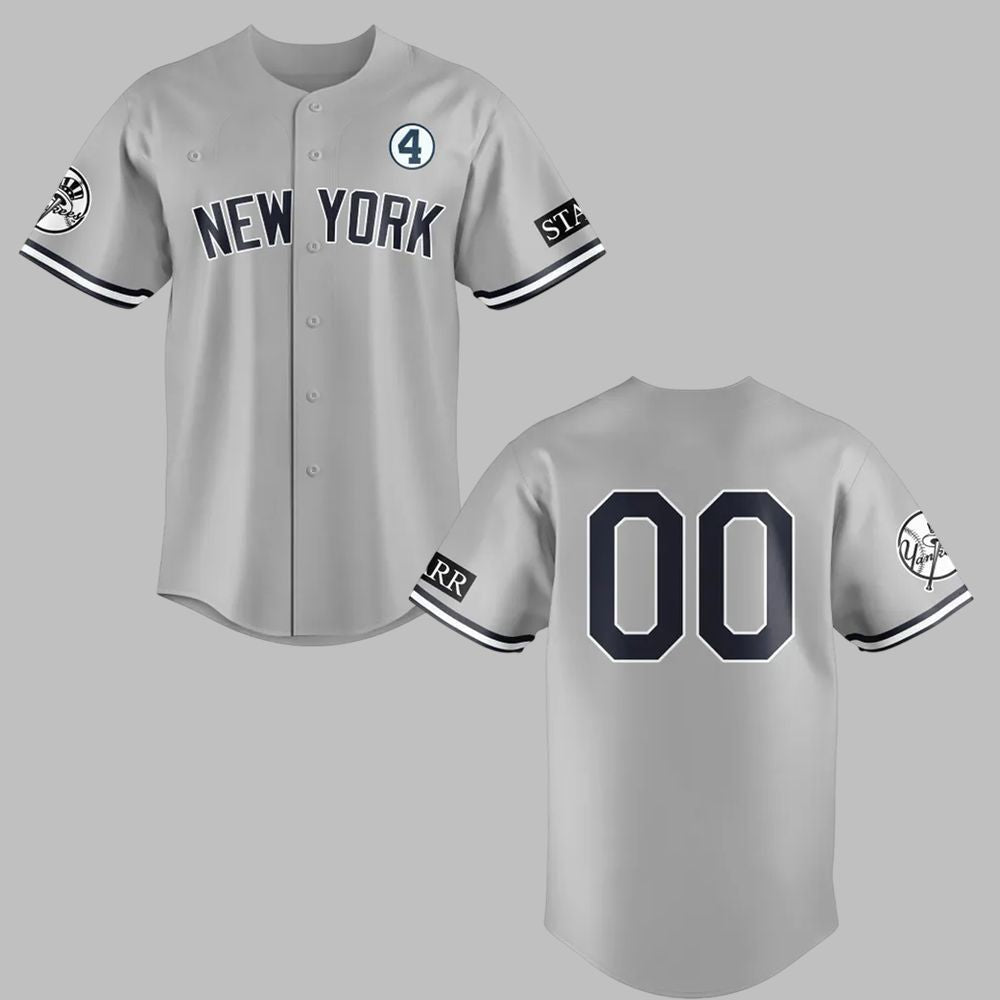 2025 NY Yankees 6 The Iron Horse Jersey - Grishko.com