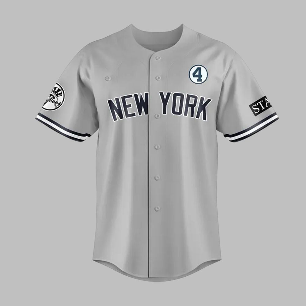 2025 NY Yankees 6 The Iron Horse Jersey - Grishko.com