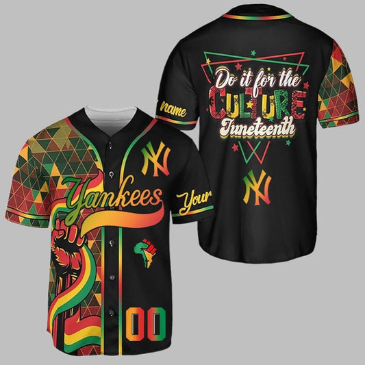 2025 NY Yankees Juneteenth Day Jersey - Grishko.com