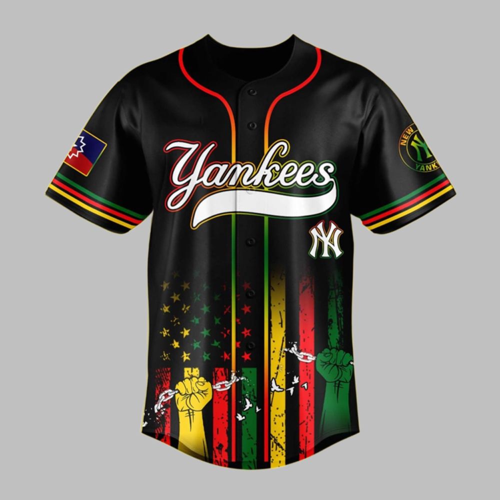 2025 Yankees Juneteenth Day Jersey - Grishko.com