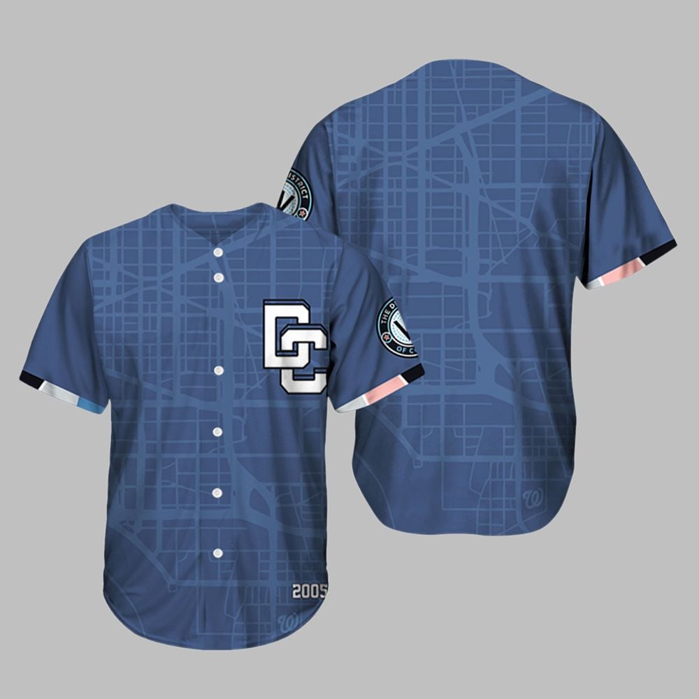 2025 Nationals Blue City Connect Jersey - Grishko.com