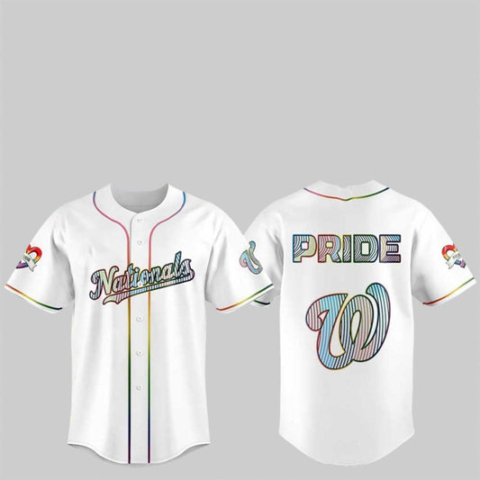 2025 Nationals LGBTQ Pride Night Jersey - Grishko.com