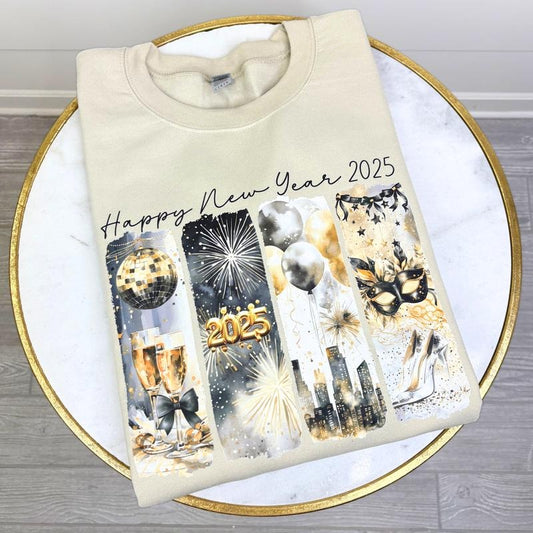 2025 New Year Scenes Sweatshirt