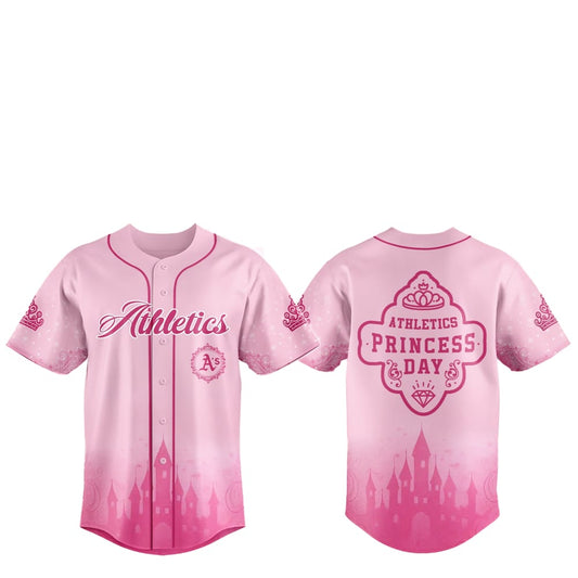 2025 Oakland Athletics Princess Day Baseball Jersey - Grishko.com