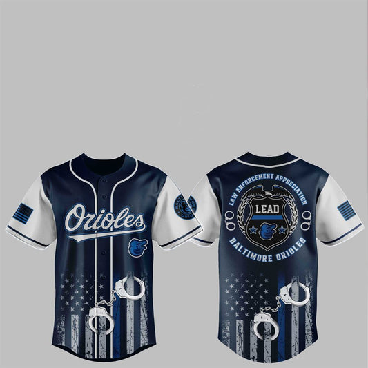 2025 Orioles Law Enforcement Appreciation Day Jersey - Grishko.com