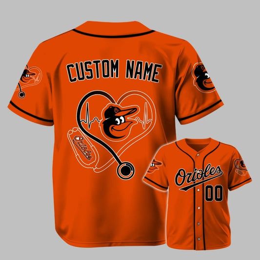 2025 Orioles Nurse Heartbeat Jersey - Grishko.com