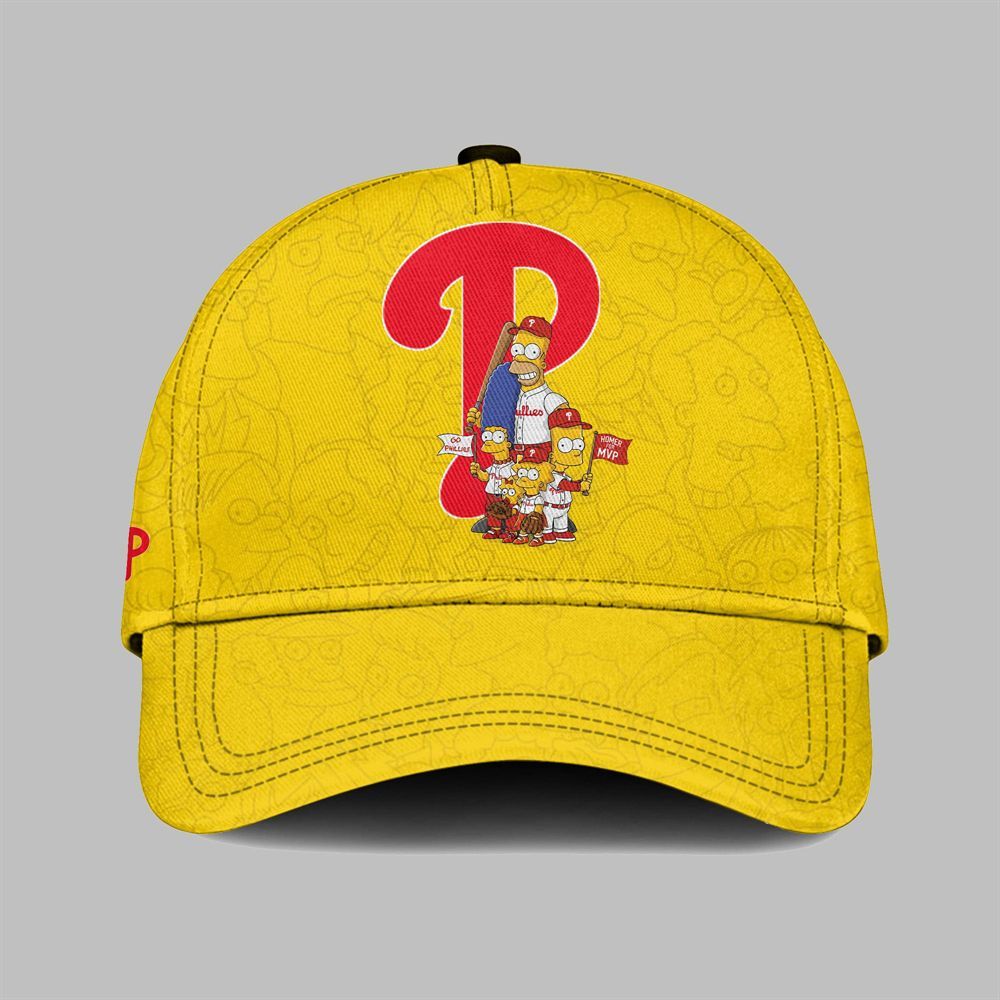 2025 Phillies The Simpsons Jersey - Grishko.com
