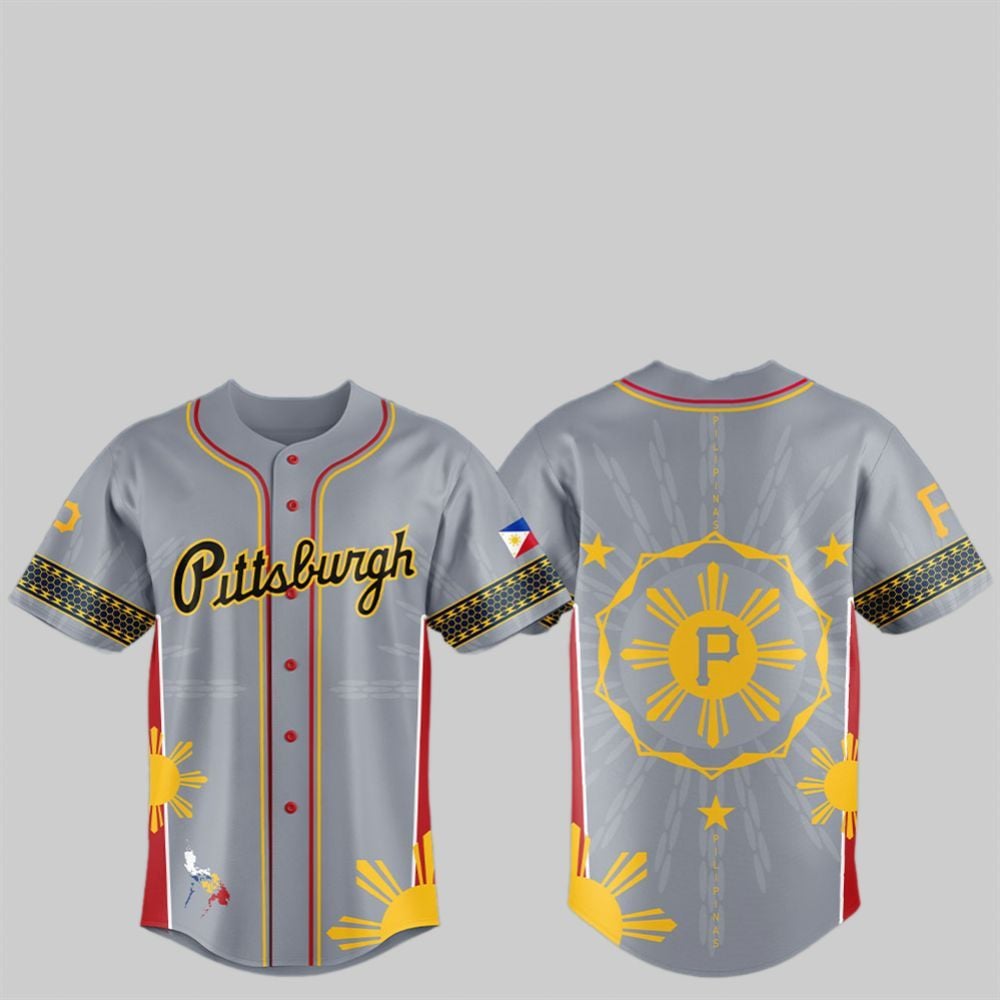 2025 Pirates Filipino Heritage Night Jersey - Grishko.com