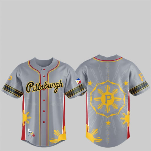 2025 Pirates Filipino Heritage Night Jersey - Grishko.com