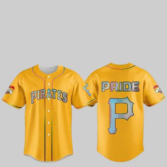 2025 Pirates LGBTQ Pride Night Jersey - Grishko.com
