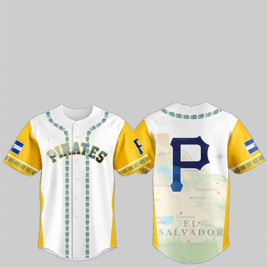 2025 Pirates Salvadoran Heritage Jersey - Grishko.com