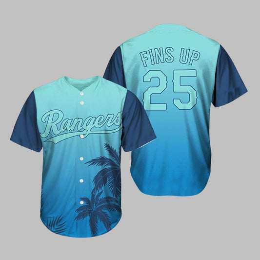 2025 Rangers Margaritaville Night Jersey Giveaway - Grishko.com