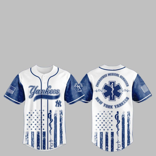 2025 Rangers x Emergency Medical Technician Appreciation Night Jersey - Grishko.com