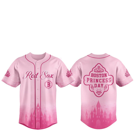 2025 Red Sox Princess Day Baseball Jersey - Grishko.com