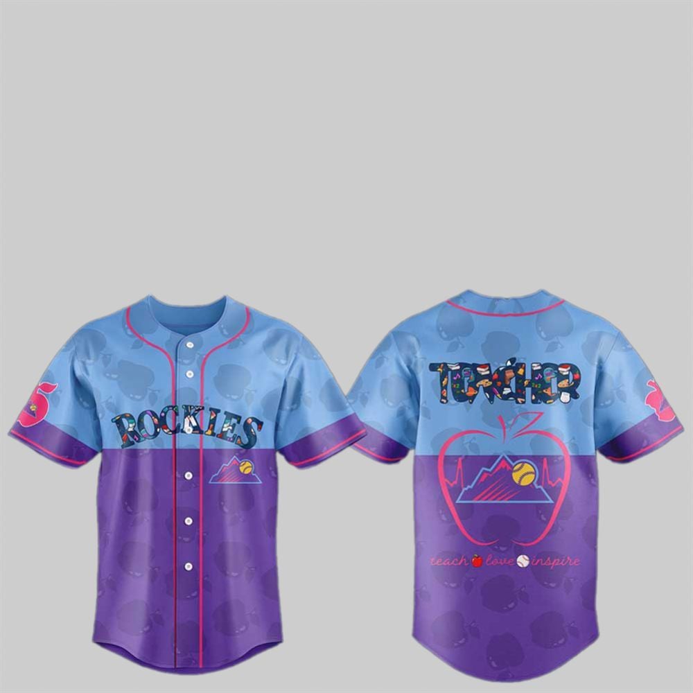 2025 Rockies TEACHER NIGHT City Connect Jersey - Grishko.com