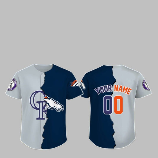 2025 Rockies x Broncos Football Jersey - Grishko.com