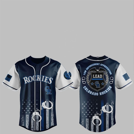 2025 Rockies Law Enforcement Appreciation Day Jersey - Grishko.com