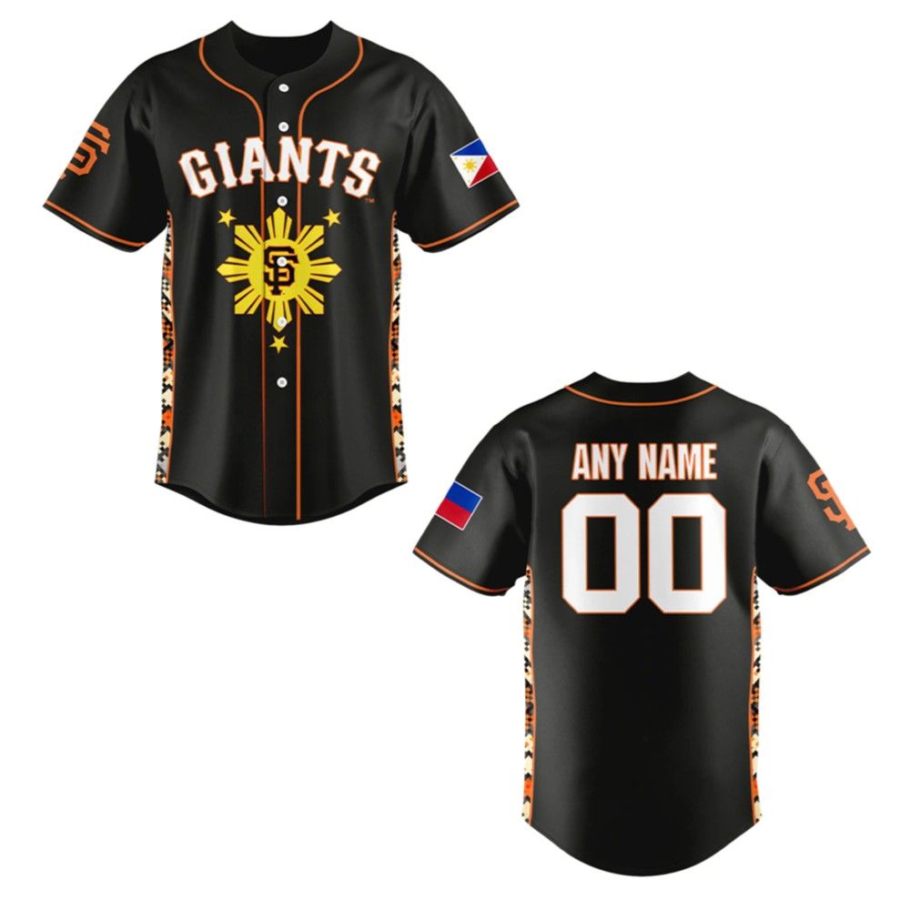 2025 SF Giants Filipino Heritage Night Jersey - Grishko.com