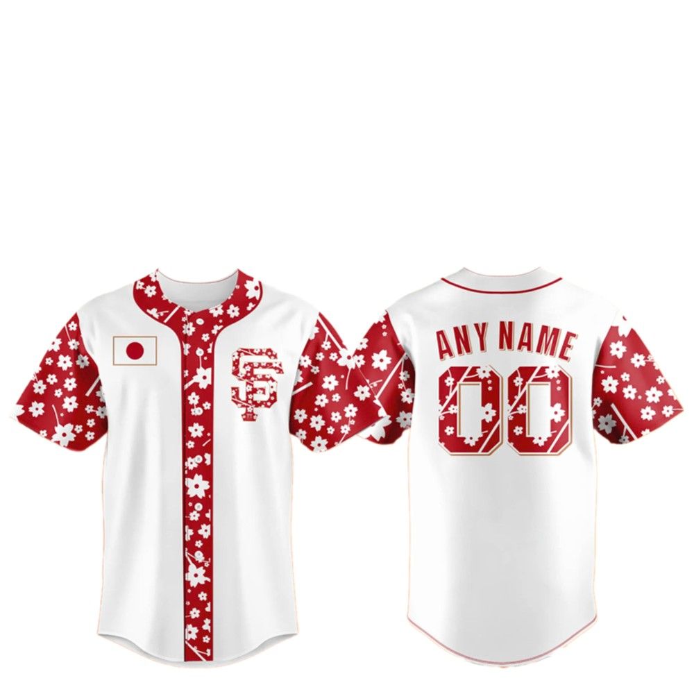 2025 SF Giants Japanese Heritage Night Jersey - Grishko.com