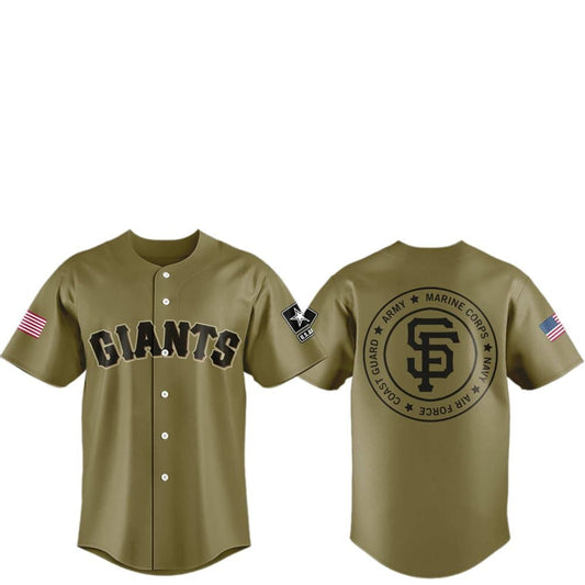 2025 SF Giants Military Appreciation Night Jersey - Grishko.com