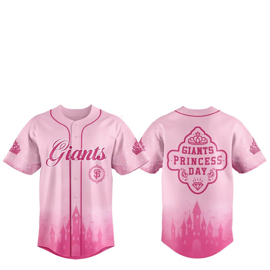 2025 SF Giants Princess Day Baseball Jersey - Grishko.com