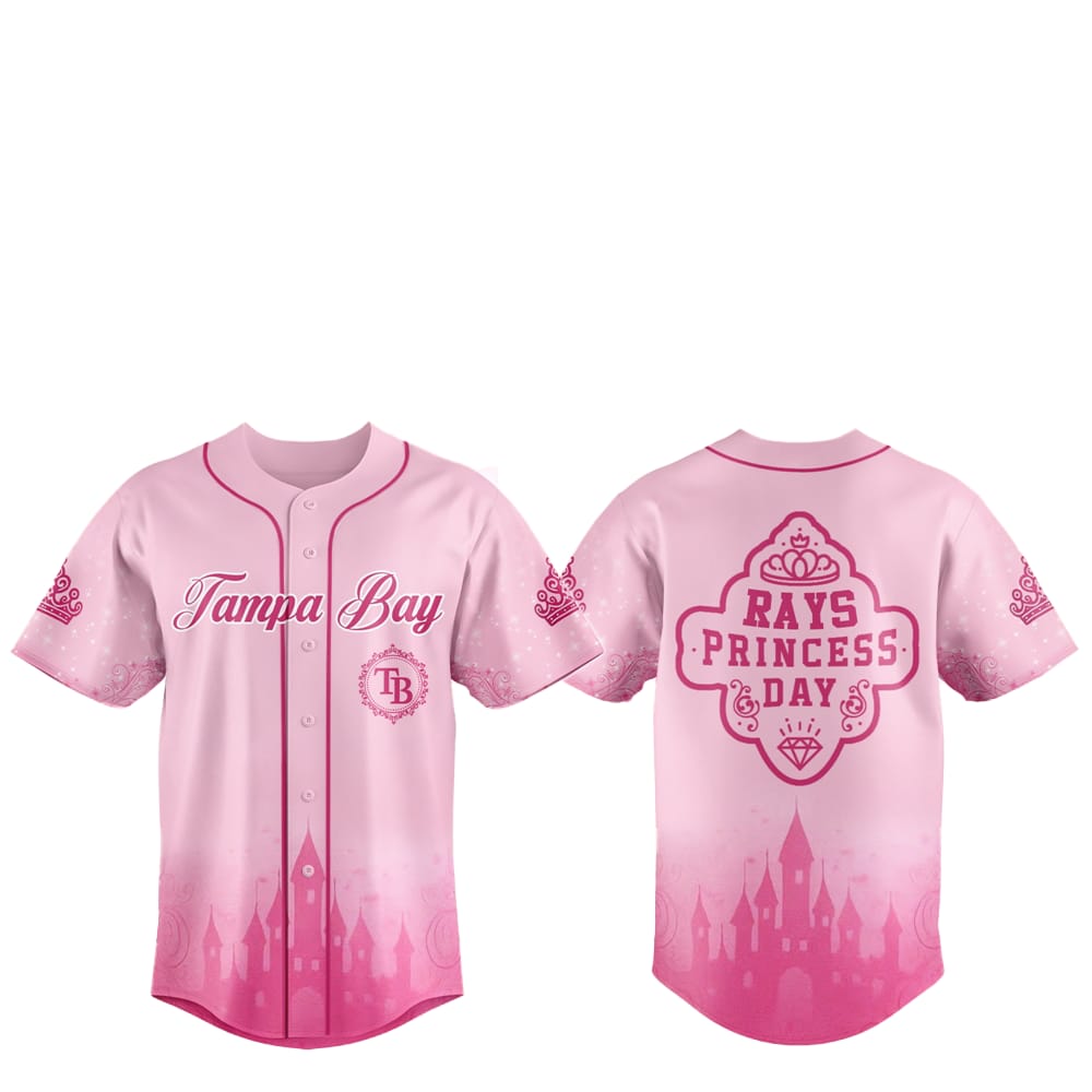 2025 Tampa Bay Rays Princess Day Baseball Jersey - Grishko.com