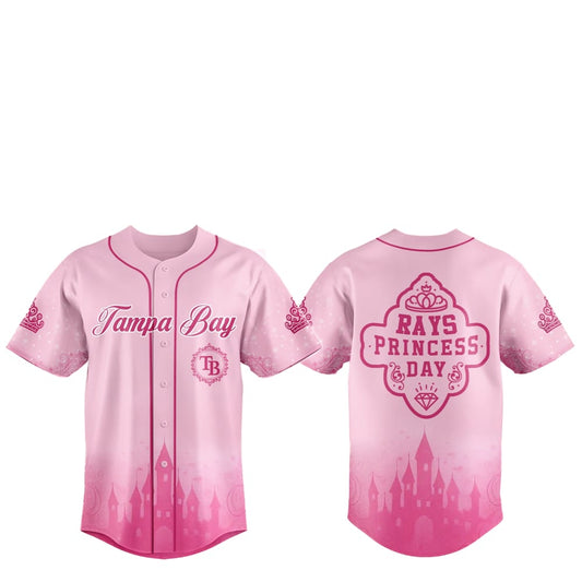 2025 Tampa Bay Rays Princess Day Baseball Jersey - Grishko.com