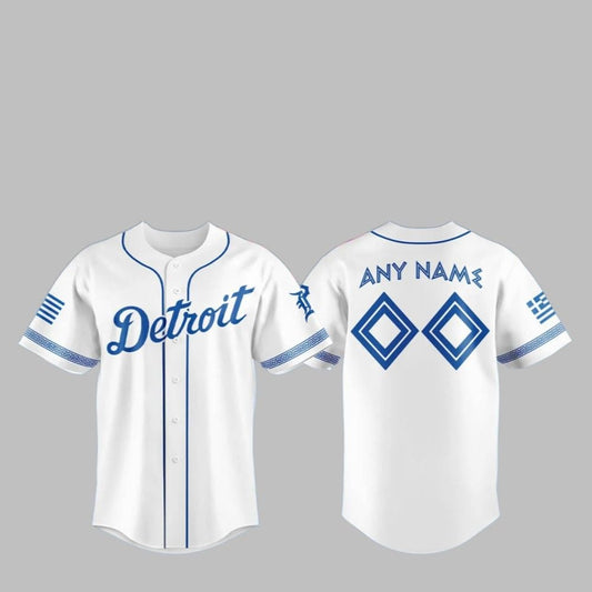2025 Tigers Greek Heritage Night Jersey - Grishko.com