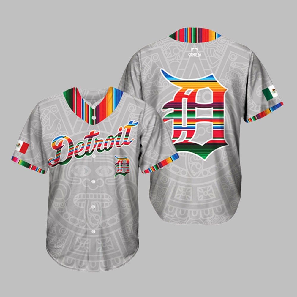 Tigers Mexican Heritage Night 2025 Jersey - Grishko.com