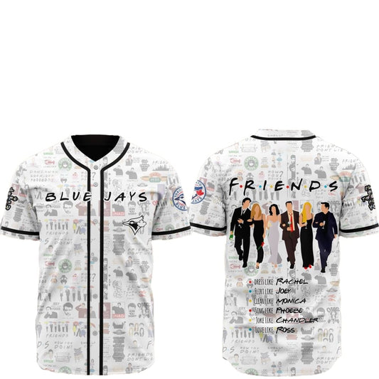 2025 Toronto Blue Jays Friends Baseball Jersey - Grishko.com