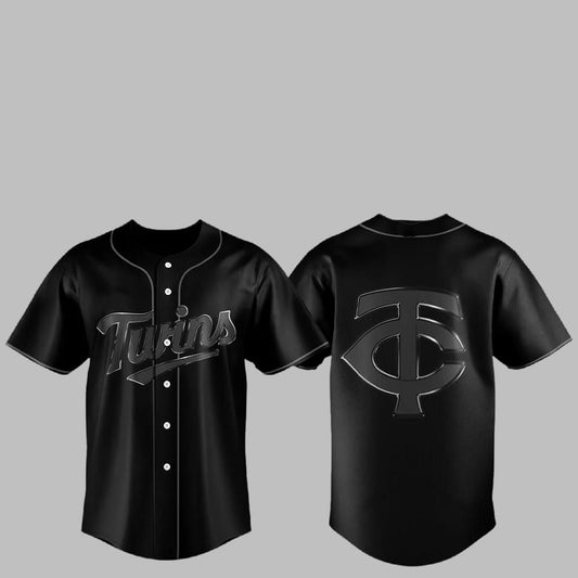 2025 Twins Back In Black Jersey - Grishko.com